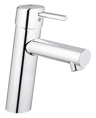 GROHE Concetto etgrebs håndvaskarmatur, 133 mm tud, m/"Click" bv, krom