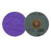3MTM CubitronTM 3 RolocTM Fiberrondel 1187C, 36+, TR, lilla, 51 mm, 50/Karton, 200 stk/etui
