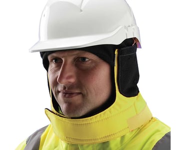 Frost Nakke Slag Hi-Viz Gul Med Ørevarmere