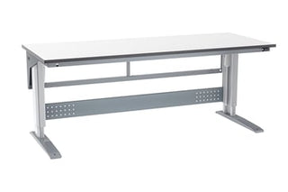 WFI pakkebord W300 2000x800 mm inkl. grå laminatbordplade
