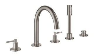 GROHE Atrio kar- og brusekombination udvendig dele 5-h SuperSteel