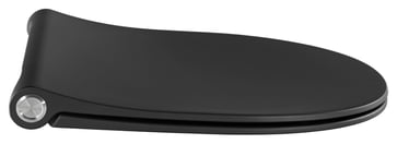 Pressalit Sway D mat sort med soft close og lift-off