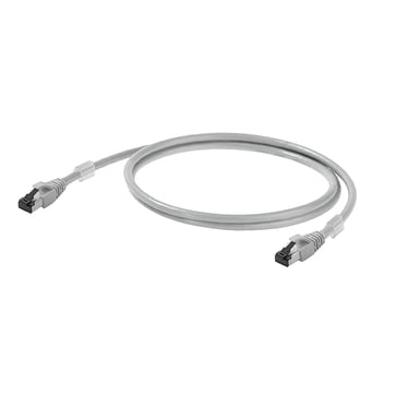 Ethernet patchkabel, RJ45 IP 20, RJ45 IP 20, 8 poler, 4m