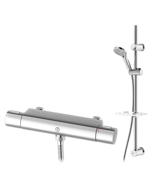 GBG Ny Nautic 2.1 brusersæt med term cc150mm krom