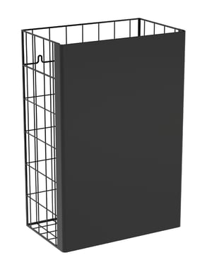 Pressalit Public Classic affaldspand 60L mat sort