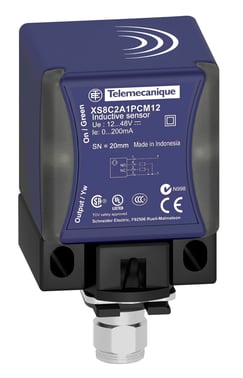 Induktiv 40X40X70 0-10V 25mm M12