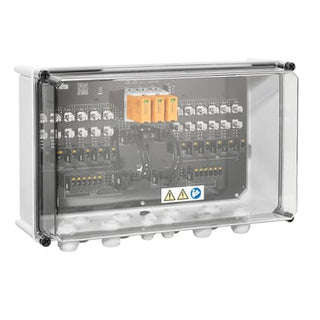 PV Combiner Box, 1000 V, 1 MPP, 6 Inputs / 6 Outputs per MPP, med sikringsholder, overspændingsbesky