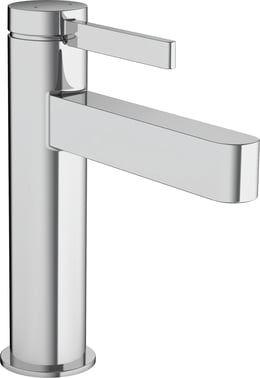 hansgrohe Finoris 1-grebs håndvaskarmatur 110 med push-open bundventil krom