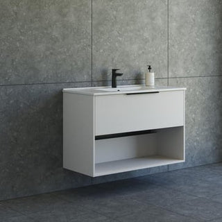 Dansani Mido møbelpakke 101 cm 1 sk m/hylde, vask, glat, SND