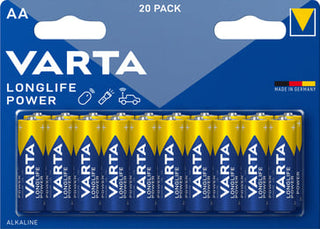 Varta batteri Longlife Power AA 20-PAK