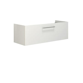 Dansani Mido vaskeskab 120 cm m/1 skuffe, hvid mat