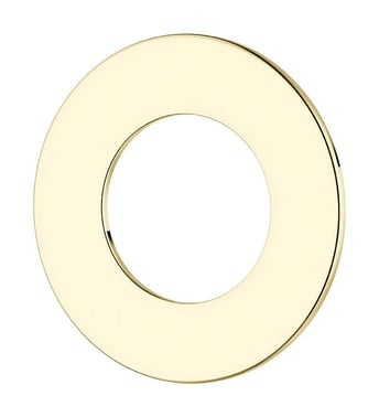 Damixa underlagsskive 2mm Ø35-65mm poleret messing ((PVD))