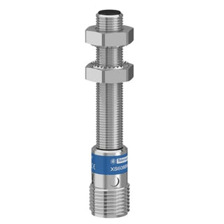 Induktiv aftaster M8 PNP 1NO+1NC SN=2,5mm M12-stik
