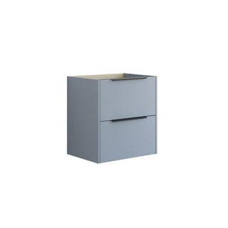 Dansani Mido vaskeskab 60 cm m/2 skuffe, glat blå mat