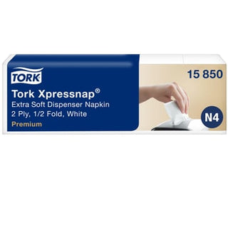 Tork Xpressnap Extra Soft Serviet 8 pk a 5 bundter med 200 ark i hver Hvid