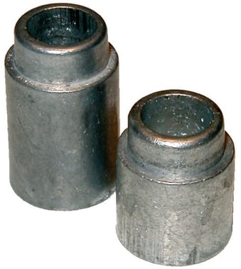 Unite zink forlængerstykke 13 mm til 12 - 2"" rørbærer
