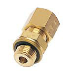 Lige union, udv BSPP gevind - øD : 10MM -  G3/8 0101