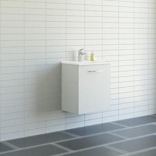 Dansani Mido møbelpakke 51 cm 1 låge L, vask hvid mat