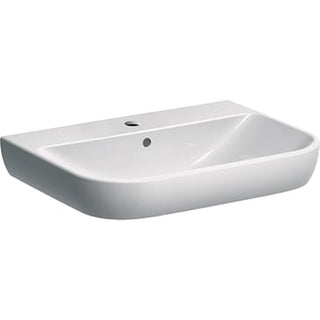 Geberit Smyle håndvask 650x170x480mm t/møbel/bolt hvid porcelæn