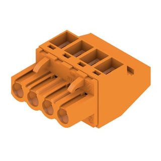 4 polet print stik ((wire)) 5.08 mm pitch 90° med skrue tilslutning BLZP 5.08HC/04/90 SN OR BX