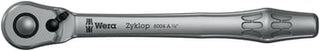 8004 A Zyklop Metal-skralde med omskiftergreb med 1/4""-tilslutning , 1/4 tomme x 141.0 mm