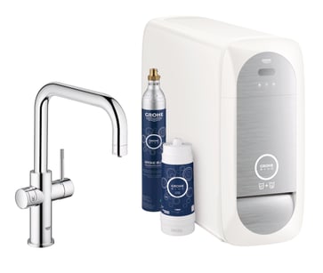 GROHE Blue Home etgreb køkken U-tud krom