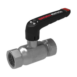 BROEN Ballofix® Full Flow kugleventil forzinket muffe/muffe 1"" x 1"" lav