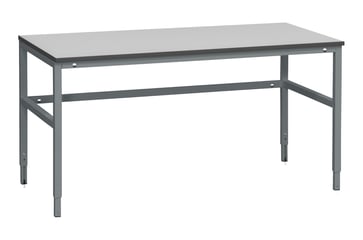 WFI filebænk LD 300 m/laminatbordplade 1600x800 mm