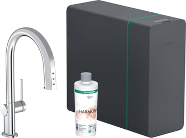 hansgrohe Aqittura M91 SodaSystem 210, udtrækstud, 1jet, sBox, krom