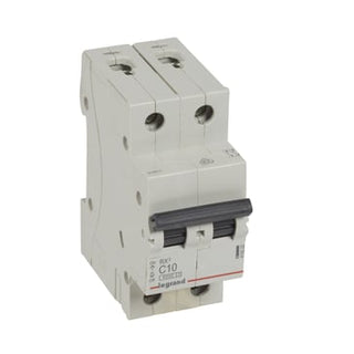 RX3 MCB automatsikring C10 2pol 2M 6000A
