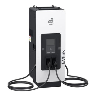 Lynladestation, EVlink Pro DC, 180kW, CCS2 + CCS2 ladestik, 7,5m kabel uden kabelstyringssystem