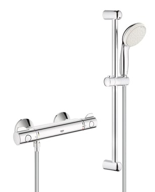 GROHE GRT 800 termostat med brusesæt, krom