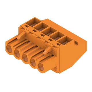 5 polet print stik ((wire)) 5.08 mm pitch 90° med skrue tilslutning BLZP 5.08HC/05/90 SN OR BX