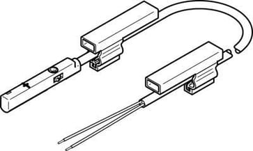 Festo Cylindersensor SMT-10M-ZS-24V-E-2,5-L-OE