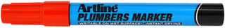 Artline plumbers marker rød