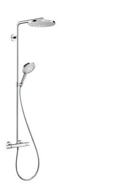 hansgrohe Raindance Select S 240 1jet PowderRain showerpipe, krom