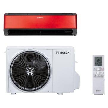 Bosch Climate Class varmepumpe 8101i 65HER WIFI rød A+++