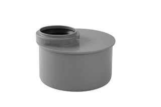 Ht-Pp ((Amax Pro)) Ø110 mm X 75 mm grå reduktion kort