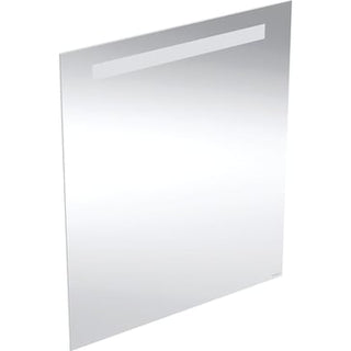 Geberit Option Basic Square spejl med lys 60 x 70 cm, aluminium