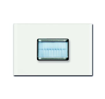 KNX prion bevægelsessensor 180, farve: hvidt glas 6345-811-101-500