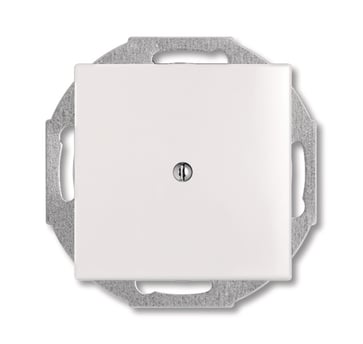 ABB-basic55 Blænddæksel, mat hvid, 1 modul