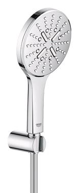 GROHE Rainshower SmartActive 130 vægholdersæt 3-sprays krom