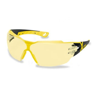 Uvex Pheos Brille 9198.285 CX2 Excellence, gul linse