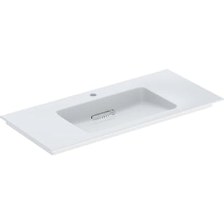 Geberit ONE håndvask 105 x 48 cm m/hanehul, hvid/KeraTect, blank hvid