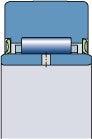 Nåleleje SKF NA 4900.2RS