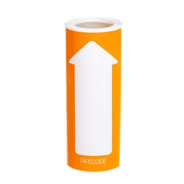Pipecode rørmærke orange nr. 20 160 mm x 10 m