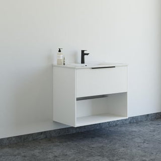 Dansani Mido møbelpakke 81 cm 1 sk m/hylde, STRIet hvid