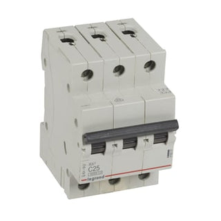 RX3 MCB automatsikring C25 3pol 3M 6000A