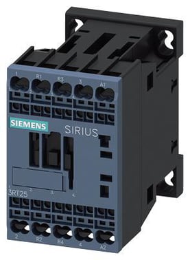 Sirius power kontaktor, AC-3 9 A, 4 kW/400V 2 NO + 2 NC 230VAC 50/60 Hz 4-polet, 3RT2516-2AP00