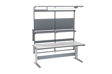 WFI arbejdsbord W400 Komplet 118 2000x800 mm laminat